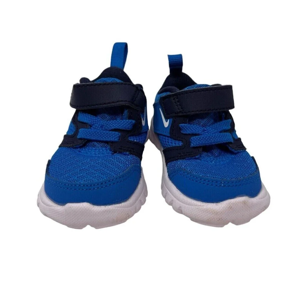 Nike Flex Experience 3 Size 2C Baby Shoes Blue 653703 Infant Toddler Sneakers